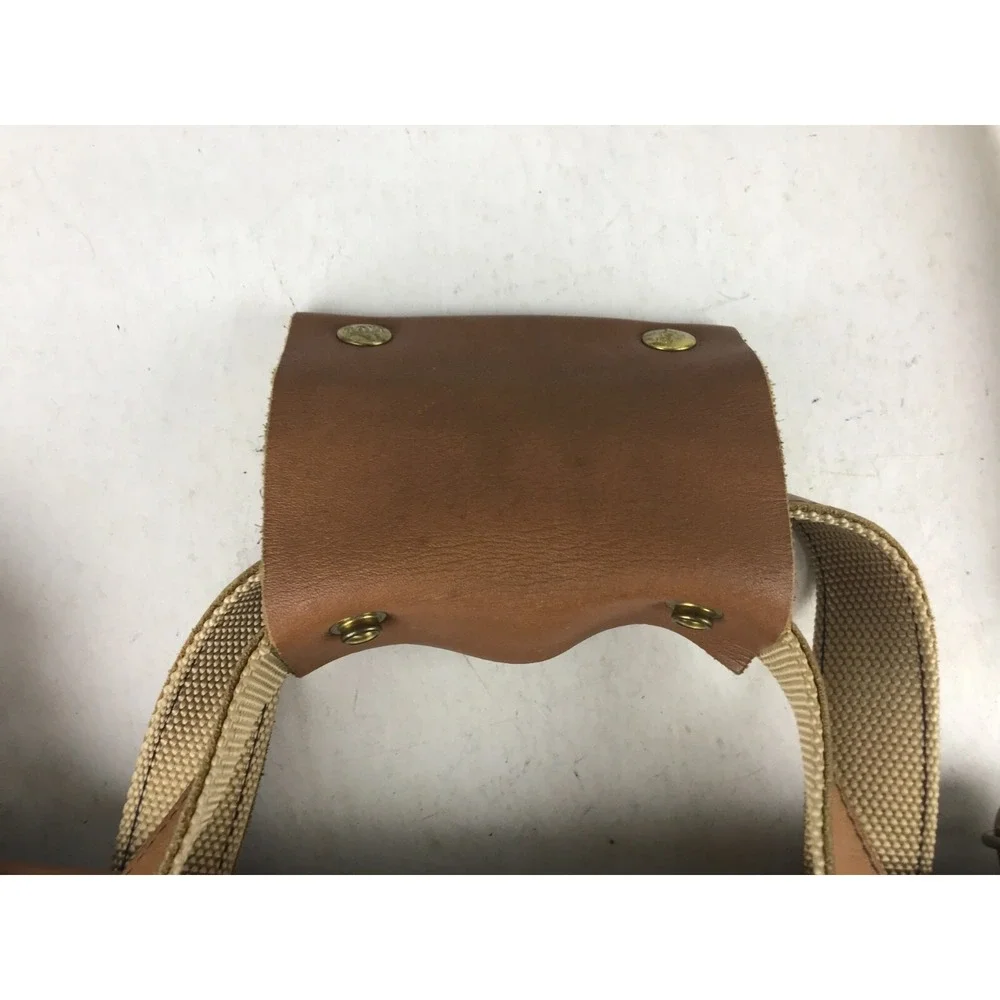 Boyt Unisex‎ Adults Blue Brown Runaways Shoulder Strap Zip Pockets Messenger Bag